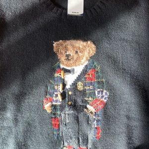 Polo teddy bear sweater